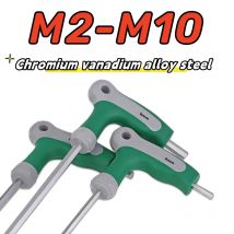 1 pz Chiave Esagonale Chiave A Brugola Vite Esagonale Dadi a forma di T esagonale Cacciavite 2.5/3/4/5/6/8mm Maniglia di Riparazione Automobile Strumento Domestico