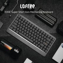 Lofree EDGE84 tastiera meccanica ad asse ultra basso wireless Bluetooth ufficio portatile e leggero tre copritasti disponibili