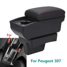 Für Peugeot 307 Armlehne Box Für Peugeot 307 Auto Armlehne Auto Zubehör Auto Lagerung Box erhöhen Innen Details 2001-2008