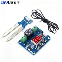 XH-M214 Bodenfeuchtigkeitsreglermodul Digitalanzeige Blumentopf Bewässerung Automatischer Sprinkler