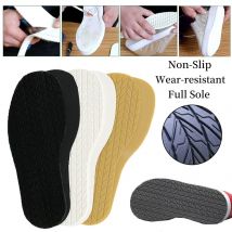 Protezione per suola intera Adesivi per suola antiscivolo resistenti all'usura Cuscinetti per riparazione sneaker Lavoratore Suola per scarpe in gomma Adesivo per scarpe Suole fai da te