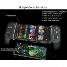 Kabelloser Gaming-Controller, kompatibel mit Switch, Android, IOS, STK-7009F, ausziehbarer Controller mit Hall-Joystick, Vibration