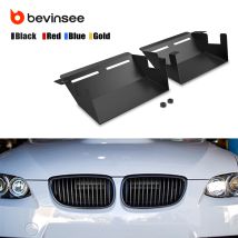 BEVINSEE Palette di Aspirazione Aria in Alluminio per BMW E90 E92 E93 323i 325i 328i 330i 335i 335d 2007-2012, Accessori Auto