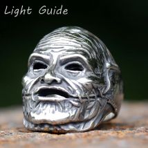 2023 Anello da uomo con maschera Slipknot Anello gotico in acciaio inossidabile 316L Anel Gioielli per moto Festa Regalo di Halloween Spedizione gratuita