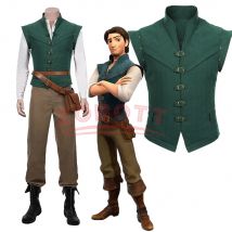 Disfraz de Anime Flynn Rider enredados Rapunzel, uniforme de Carnaval para adultos, accesorios de disfraces de Príncipe de Halloween de Anime