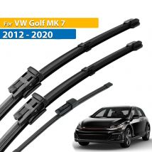 Erick's Wiper LHD Front- und Heckwischerblätter-Set für VW Golf MK 7 2012–2020 Windschutzscheibe, Windschutzscheibe, Fensterbürsten, 26 Zoll + 18 Zoll + 11 Zoll