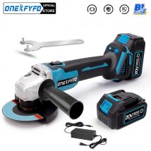Smerigliatrice angolare senza spazzole da 125 mm Batteria agli ioni di litio Taglio a batteria Lucidatura Rettifica per batteria Makita 18V