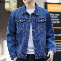 2026 Denim-Jacken Herren Mode Lässige Mehrtaschen-Cargojacke Stilvolle Motorrad-Jeansjacken Neue Herrenbekleidung Übergroß 5XL
