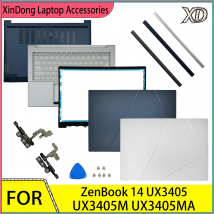 Laptop Housing Case For ZenBook 14 UX3405 UX3405C UX3405M UX3405MA 2024 Model LCD Back Cover/Palmrest/Bottom/Hinges Replacement
