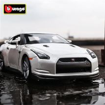 Bburago 1:24 Nissan Skyline Ares GTR R35 Legierung Rennwagen Modell Diecast Metall Sportwagen Modell Hohe Simulation Kinder Spielzeug Geschenk