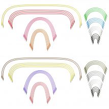 ExcelValley - 30-Pack - Cavi Modulari Patch Mono TS 3.5mm 1/8 pollice Eurorack Sintetizzatore