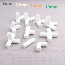 10-50 PCS ID 8mm 12mm 16mm 19mm Pipes Fittings Interface Accessories DIY Tube Connectors Fish Tank Accessories Garden Bracket