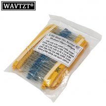 600 teile/satz 30 Arten 1/4w Widerstand 1% Metall film Widerstand Pack sortiert Kit 1k 10k 300 k 600 Ohm 1m Widerstände (Stück Stück) eingestellt
