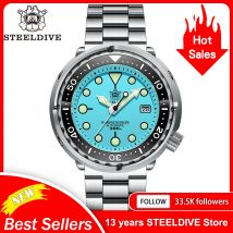 Marine Engineer SD1975 Super Luminous 300M Wasserdicht 47,5MM Edelstahl Dive Tuna Can NH35