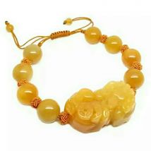Gold Seide Jade Pixiu Armband Anhänger natürliche Männer Geschenk Luxus Talismane Geschenke für Frauen echten Schmuck Edelsteine Halskette Charms