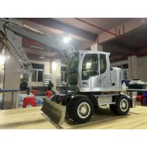 1/14 CUT 914 hydraulischer RC-Bagger mit Rädern, ferngesteuerter Bagger, PL18-Controller, Sound, Licht, Maschinen-LKW, RC-Bauauto