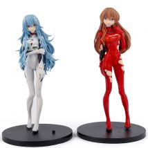 18CM 2025 New Anime EVA Ayanami Rei Asuka Kawaii Figure PVC Model Toys Doll Collect Ornaments Gifts