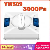 LIECTROUX YW509 Robot lavavetri, doppio serbatoio dell'acqua, potenza di aspirazione 3000Pa, pianificazione del percorso intelligente, telecomando