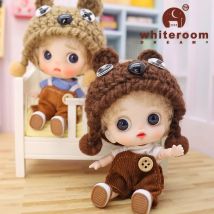 10 cm BJD Mini Puppen Für Mädchen Nette Tasche Schlüssel Anhänger Zubehör Körper Bjd Puppe Kleidung Spielzeug Für Kinder Kinder baby Urlaub Geschenk