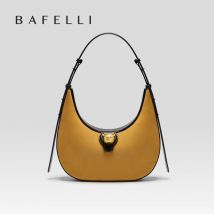 BAFELLI 2025 NEUE DAMENHANDTASCHE CAT SERIES ECHTES LEDER LUXUSMARKE MODE RETRO-STIL SCHULTERHOBOS FLAP BAGS WEIBLICHE