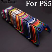 Bunte Controller Joystick Griff Dekorative Streifen Zubehör Für PS5 Gamepad Griff Dekoration Streifen Gamepad Shell Abdeckung