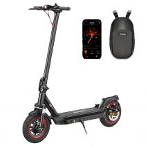 iScooter-i10 Electric Scooter, 650W motor, 45KM Range & 40KM/H, 42V/15Ah battery, Foldable E Scooter with Map APP & Turn Signal