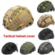 1 szt. Szybki pokrowiec na kask dla szybkiego MH PJ BJ kask Airsoft Paintball pokrowiec na kask akcesoria siatka rowerowa