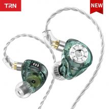 TRN ST1 PRO 1DD 1BA Hybrid Driver  In-Ear Earphone Wired  with Tuning Switch Headphone Cancelling HIFI Earbuds Bass Headset