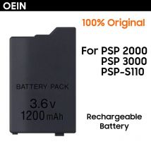 3,6 V 1200 mAh Für SONY Wiederaufladbare Lithium-Batterie Für PSP2000 PSP3000 PSP 1000 2000 3000 PSP-S110 PlayStation Portable Gamepad