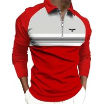 Herren Golf Shirt Polo lässig täglich Viertel Reiß verschluss Kurzarm Sport Mode Viertel Reiß verschluss Sommer Frühling reguläre Passform Golf Shirt