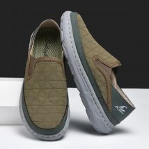 Neue Frühjahr Atmungsaktive Turnschuhe Männer Casual Schuhe Leichte Slip Auf Loafers Männer Outdoor Schuhe Walking Elastische Pantshoes Wohnungen