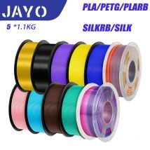Filamento de impresora 3D JAYO PETG PLA HSMPETG PLA PLUS 1,75mm 5 rollos de materiales de impresión 3D para 100% sin burbujas y bolígrafo 3D FDM regalo DIY