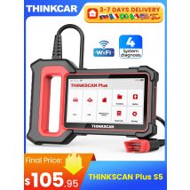 THINKCAR Thinkscan Plus S5 /S4/S6 /S7OBD2 Diagnostic Tool Car System Diagnosis Auto Code Reader Scanner Free Update
