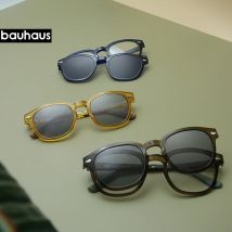 X3183Magnet-Sonnenbrillen-Clip, verspiegelter Clip auf Sonnenbrillen-Clip auf Brillen, für Männer und Frauen, polarisiert, individuell verschreibungspflichtig, Myopie