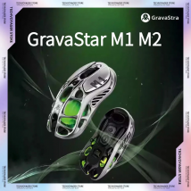 GravaStar M1 M2 Gaming-Maus mit Hohlkammer-Design aus Magnesiumlegierung, Anpassbare Kabellose und Kabelgebundene Tri-Mode-Mäuse, PC E-Sports Zubehör, Geschenke