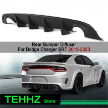 Hinten Diffusor Stoßstange Volant Lip PP Für Dodge Charger SRT 15-23 R/T 392 & SRT 17-18 Zubehör Auto Außen Modifikation Teil