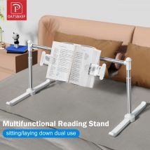 Oatsbasf Faltbarer Tablet-Ständer, iPad-Ständer, Halter, Bett, Lesebuch, Rack, fauler Telefonhalter, multifunktionales Kombinationsregal
