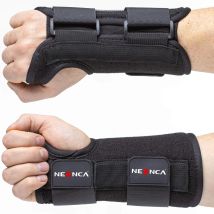 Handgelenkstütze mit 2 Riemen und Metallschienen-Stabilisator, lindert Sehnenentzündung, Arthritis, Karpaltunnelschmerzen für Männer und Frauen