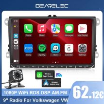9 "autoradio Android 13 per VW Passat 6 7 Polo GOLF 5 6 Touran T5 WiFi navigazione GPS BT WiFi schermo diviso unità principale Radio FM