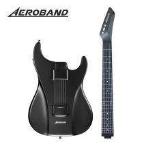 Chitarra AeroBand Chitarra elettrica da viaggio Corda in silicone indolore All-in-One 9 stili sonori Basso acustico con microfono altoparlante