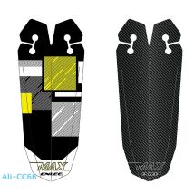 【M】1 Stück Fahrrad-Kotflügel, hintere Straßenflügel, Schmutzfänger, Schnellspanner, Radfahren, buntes Fahrradzubehör