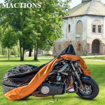 Motorrad abdeckung Outdoor UV-Schutz Roller Regenschutz Motoren Regens taub m l xl xxl xxxl für Harley Touring Sportster xl Dyna
