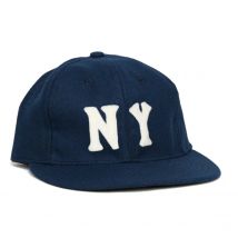 American Retro Wool Baseball Cap Clean Fit Simple College Style Thickened round Top Flat Brim Casual Cotton Geometric Pattern...