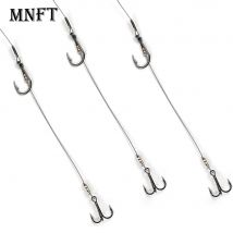 1Set High Effective High Carbon Carbon Steel Fishing Hook Three Anchor Catfish Rig Fishing Sought Hook Cat Fish Rig Set