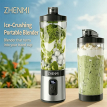 Tragbarer Eisbrechungsmixer, 600 ml Hochgeschwindigkeitsmixer für Smoothies, Shakes, Lebensmittelzubereitung und gefrorenes Mischen