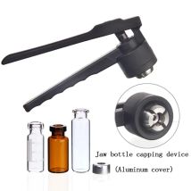 Dispositivo di tappatura della bottiglia a mascella Tappo in alluminio Tappo in plastica di alluminio 11mm 13mm 20mm Dispositivo di rimozione del tappo Bottiglia di penicillina Bottiglia di spazio per