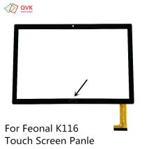 10,1 zoll Neue Glas Für Feonal K116 Tablet PC kapazitiven touch screen digitizer sensor glas panel K116