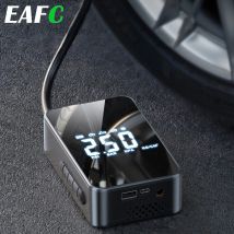 Auto-Inflator-Pumpe 150psi tragbarer Auto-Luft kompressor mit Großbild-Digital anzeige für Motorräder Fahrrad boot Reifen luftpumpe