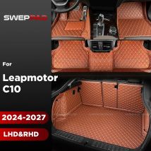 Für Leapmotor C10 2024-2027 Auto fußmatten Fuß Pads 3D Auto Stamm Matte Cargo-Liner Teppich Zubehör
