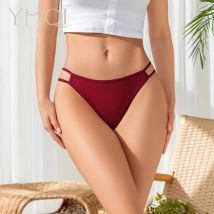 Hot Sale Damen nahtlose Unterwäsche Slips Höschen sexy T-Back Tanga Hipster einfarbige G-String Höschen Tangas